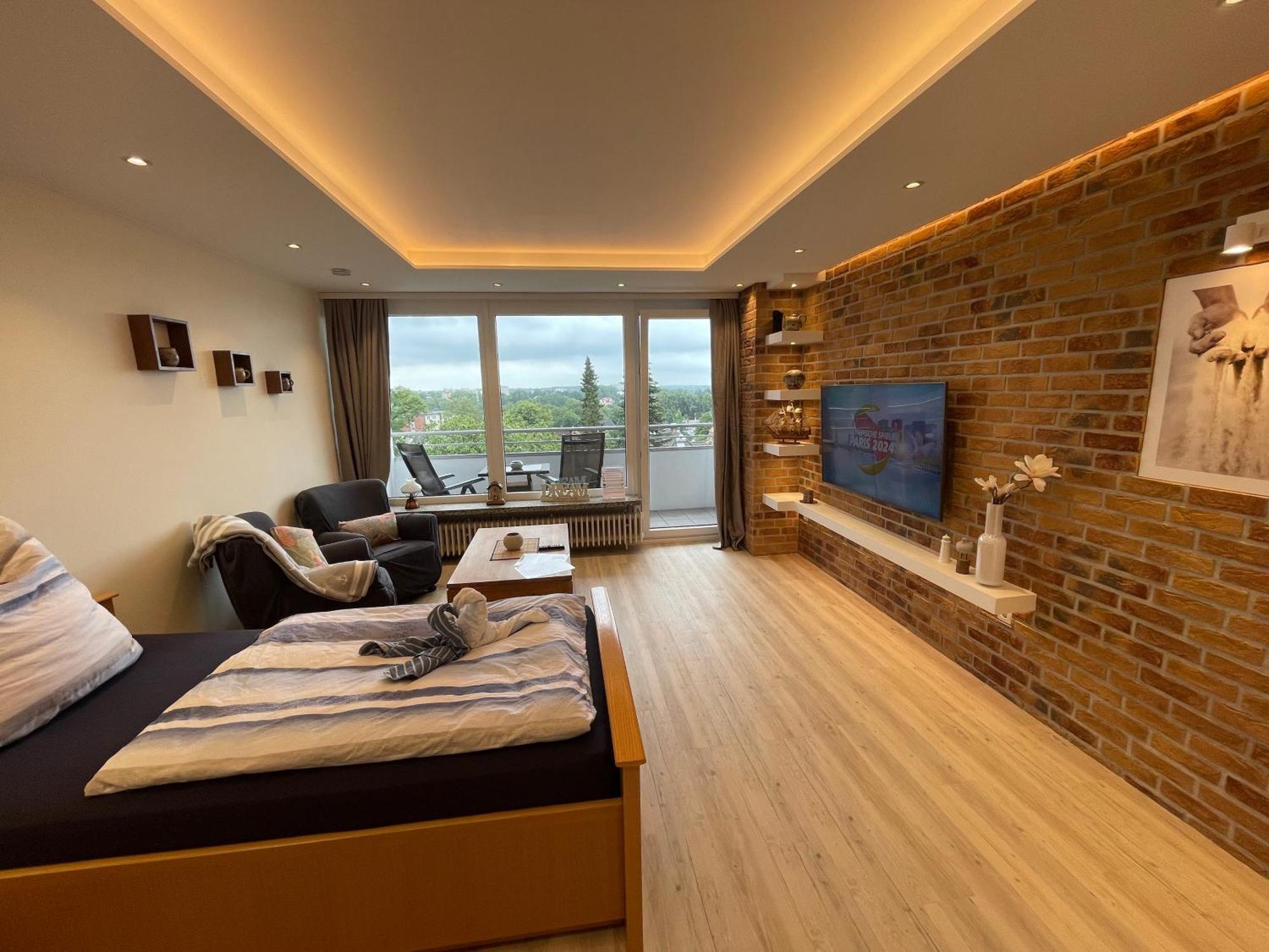Apartament Haus Weitblick Emil Flensburg Zewnętrze zdjęcie